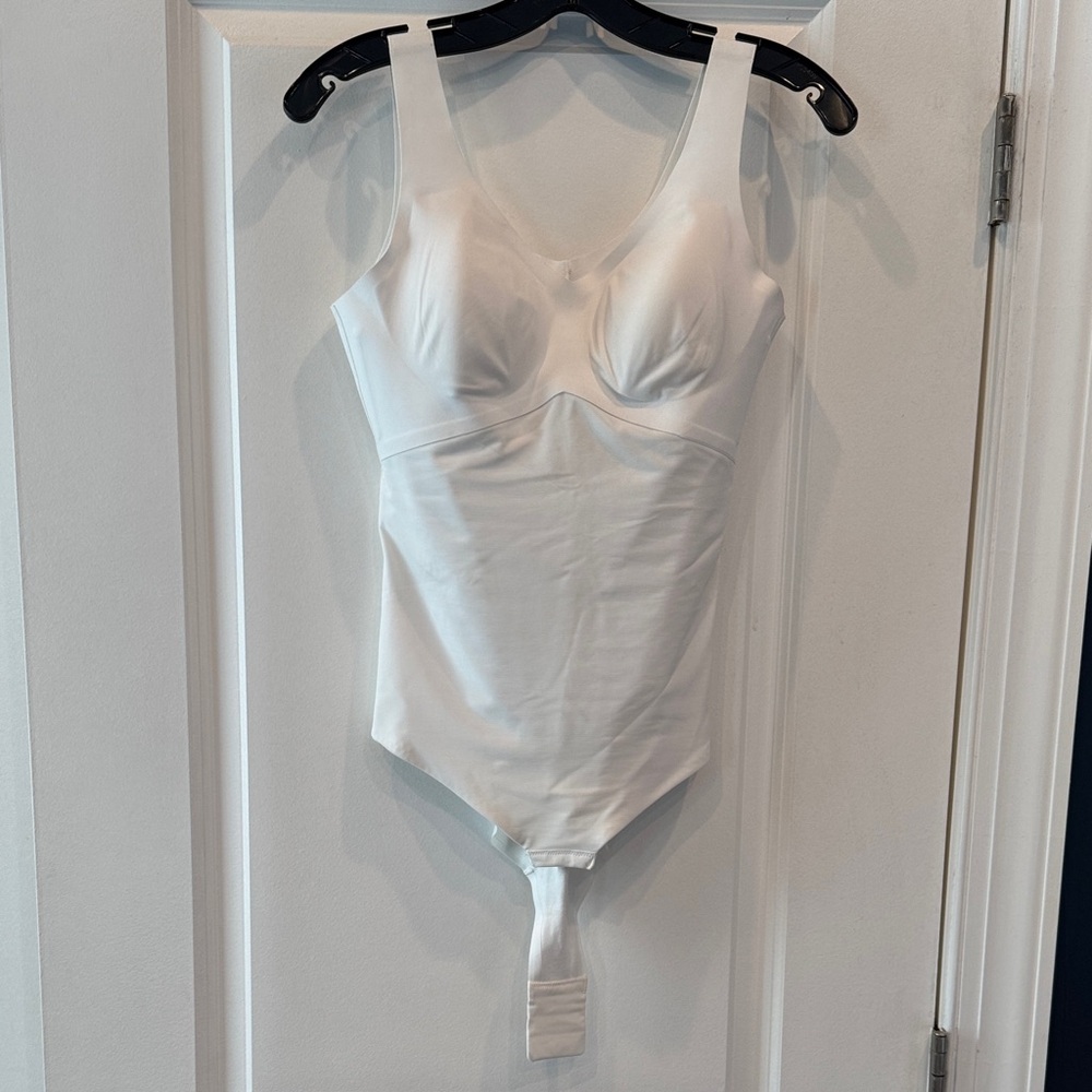 Honeylove White Sculpting Bodysuit Shapewear